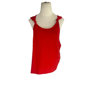 New‎ The Range NYC Red Knot Sleeveless Top Size Large Canada